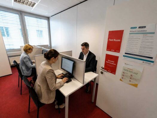 Cambridge IELTS Exam Room