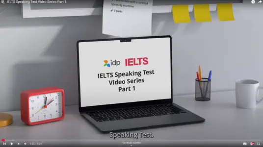 IELTS Speaking Video Part 1