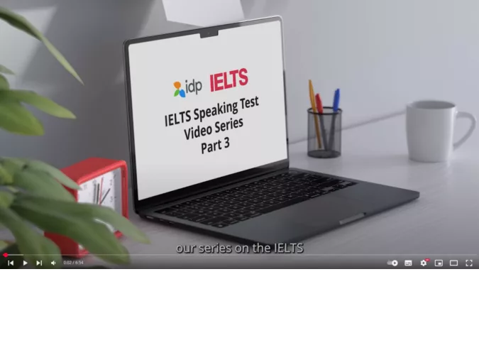 IELTS Speaking Video Part 3